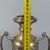Metal Vintage Triptych Vases with Amphora Silver Brass and Floral Embossment Roses, 1930s, Set of 2 For Sale - Image 7 of 9