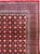 Art Deco Galerie Shabab Collection Vintage Mashad Art Deco Style Black and Red Rug For Sale - Image 3 of 10