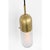 Modern Thomas O'Brien for Visual Comfort Signature Junio Wall Light in Hand-Rubbed Antique Brass with Frosted Glass For Sale - Image 3 of 7