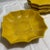 Late 19th Century Mustard Yellow Japanese Awaji Ware Dishes C. Meiji Period (1868–1912) - Set of 4 For Sale - Image 4 of 7