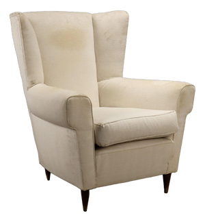 Vintage Bergère Lounge Chair in Beech and Fabric, 1950s