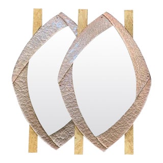 Decorative Pink Murano Glass Mirrors For Sale