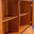 Vintage Drop-Leaf Cabinet in Exotic Wood and Brass, 1950s For Sale - Image 3 of 12