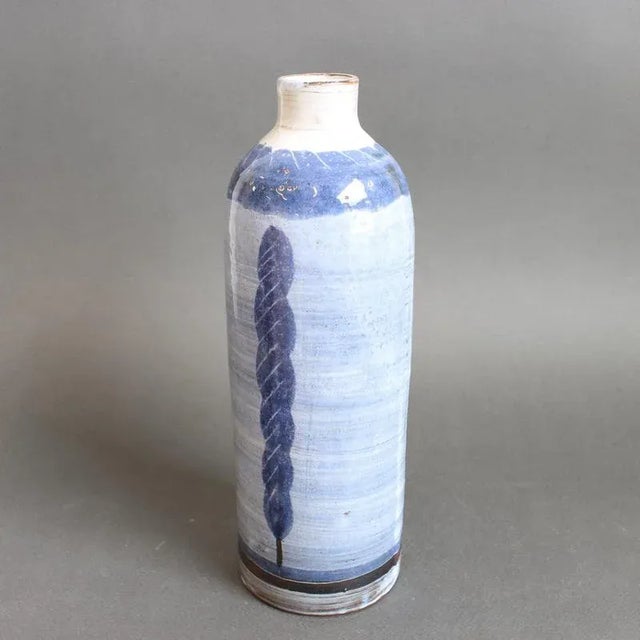 Mid-Century French Ceramic Vase by Michel Barbier, 1960s For Sale - Image 4 of 13