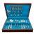 Vintage Rogers Bros International Silver 1881 Arbor Rose Pattern Traditional Style Silverplate Flatware - Set of 46 For Sale