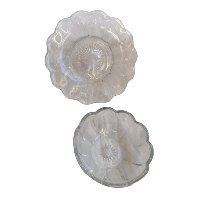 Heisey Bowl and Saucer - 2 Piece Set For Sale