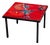 Coffee Table with red tiles, signed Elli Bianchetti, Italy Mid-20th century For Sale