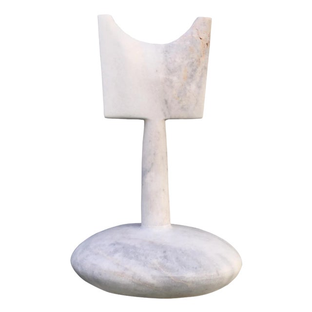 Marble Sculpture by Tom Von Kaenel For Sale