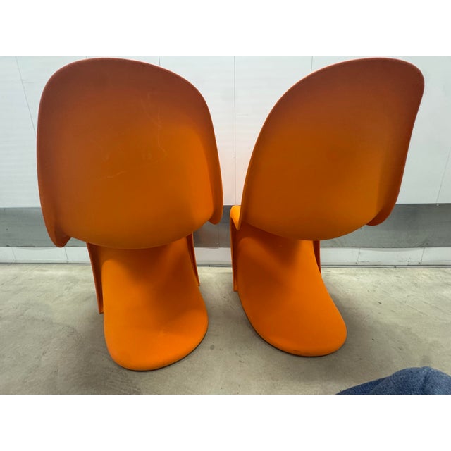 Vintage, Post Modern 1990s Pantonstolen (Vernor Panton) Chair Pair (2) For Sale - Image 12 of 12