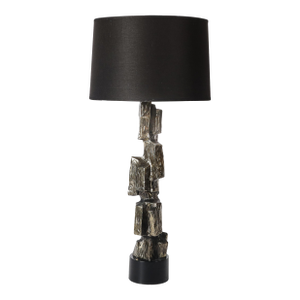 Mid-Century Brutalist Table Lamp by Maurizio Tempestini for Laurel Lamp Co.