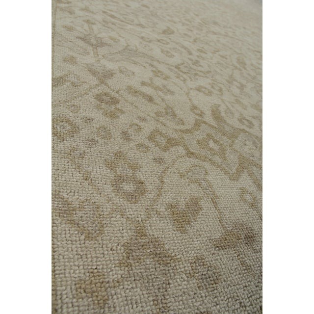 Textile Vith Ivory Hand knotted Wool Area Rug - 8'x10' For Sale - Image 7 of 8