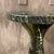 Dark Green Verdi Alpi Marble Art Nouveau Style Taller Pedestal For Sale - Image 8 of 15