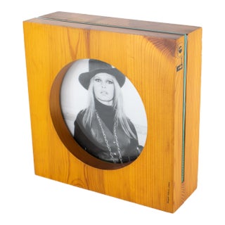 Federico Simone for Artek Modernist Pine Picture Frame For Sale