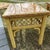 Henry Link Style Vintage end tables- overall great vintage condition. Glass tops. This is unmarked.