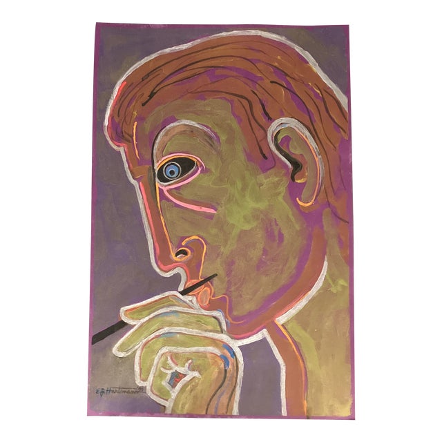 famous abstract portrait painting