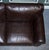 Animal Skin Vintage Brown 3-Seater Sofa For Sale - Image 7 of 13