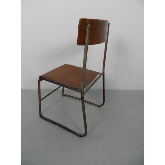 1950s Industrial Children's Chair, 1950s For Sale - Image 5 of 7
