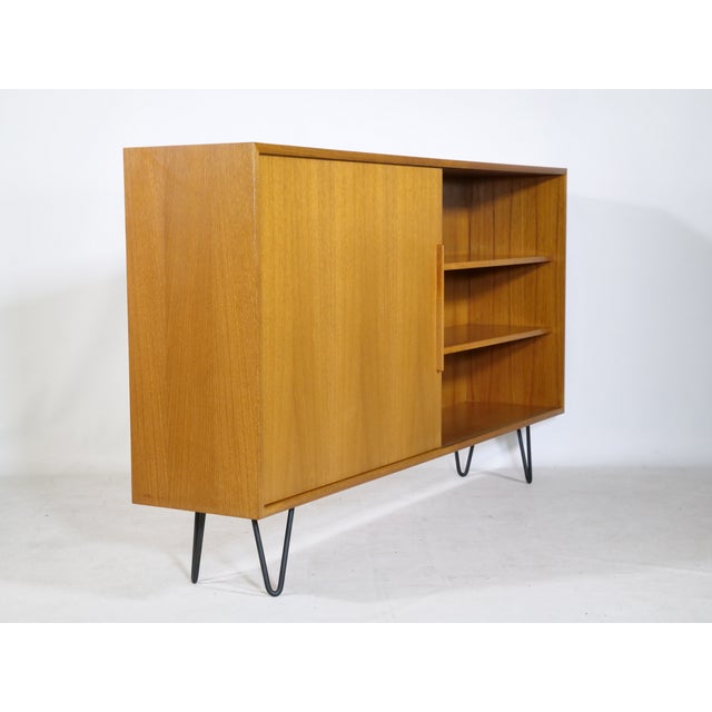 1960s Teak Sliding Door Sideboard from WK Möbel, 1960s For Sale - Image 5 of 13