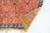 1960s Moroccan Berber Rug, Coral and Teal Geometric Wool, 4'10" × 9'10" For Sale - Image 12 of 14