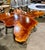 Wood Live Edge Wood Dining Table With Resin Top, Organic Free-Form Design For Sale - Image 7 of 8