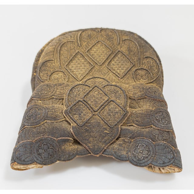 Traditional 19th Century German Riegelhaube Decorative Silk Hat Bonnet Wall Decor For Sale - Image 3 of 7