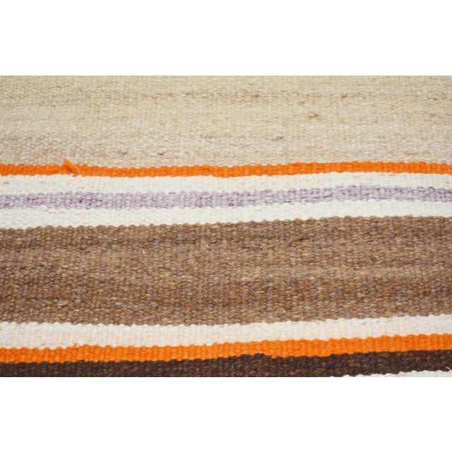 Turkish Vintage Turkish Tribal Kurdish Flatweave Kilim Rug,2'3"X6'4" For Sale - Image 3 of 4