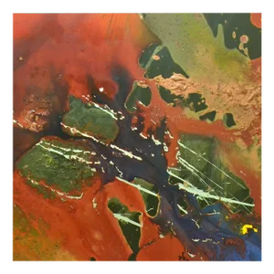 Bill Allen, Brutalist Abstract Composition, 1990s, Painting