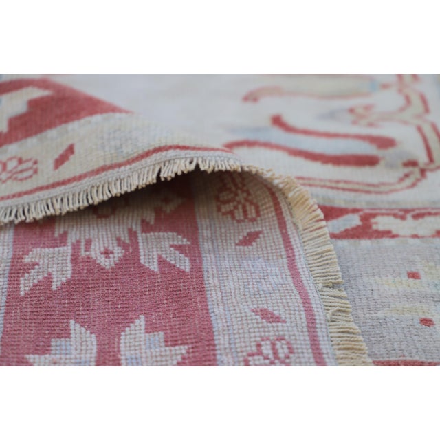Textile 1970s Boho Style Hand Knotted Milas Area Rug For Sale - Image 7 of 12