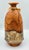 Animal Skin Folk-Art Mexican Hand-Tooled Leather and Tin Wrapped Bud Vase Southwestern Decor For Sale - Image 7 of 7