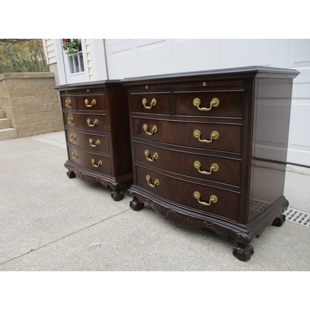 Drexel Heritage Heirloom Collection Mahogany Nightstands Chairish
