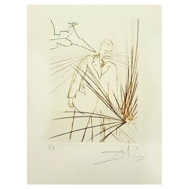 Salvador Dali, Pierre Curie, 1970, Engraving For Sale