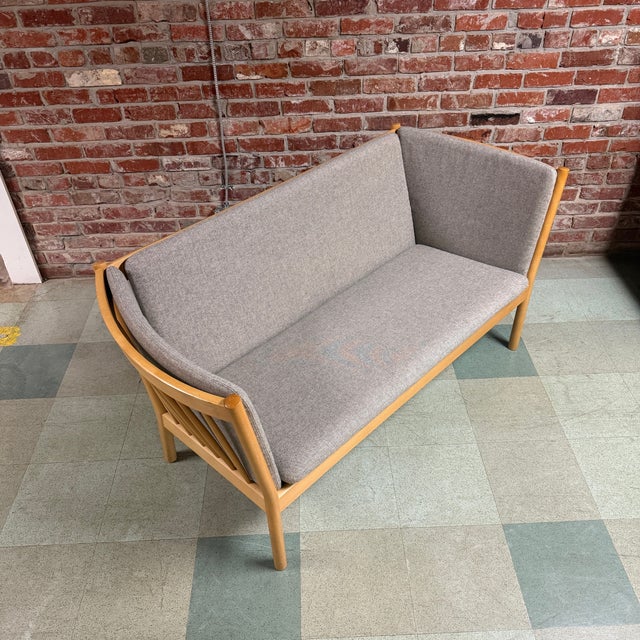 Erik Jørgensen Danish Model J148 Sofa by Erik Ole Jørgensen, Attributed For Sale - Image 4 of 7