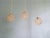 1970s Amber Bubble Glass Pendant Lights by Helena Tynell for Glashütte Limburg, 1970s, Set of 3 For Sale - Image 5 of 16
