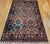 Textile Vintage Afghan Silk Room Size Rug in Allover Pattern in Ivory, Burgundy, Brown For Sale - Image 7 of 15