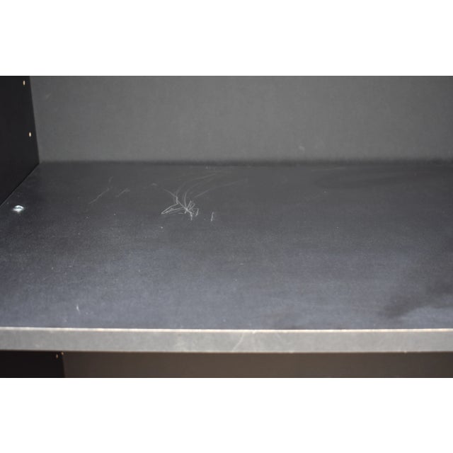 Wood 1980s Vintage Carlo Malnati Colorful Italian Made Clothing Armoire For Sale - Image 7 of 10