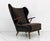 Brown Model Vp 37 Oak and Teak Lounge Chair by Georg Thams, Denmark 1950's For Sale - Image 8 of 13