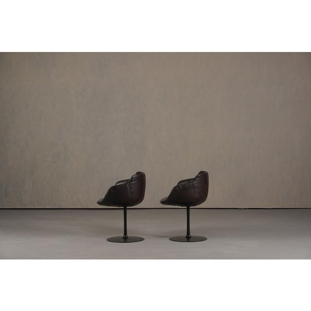Animal Skin Flow Armchairs by Jean-Marie Massaud for MDF, Italy, 2000s, Set of 2 For Sale - Image 7 of 15