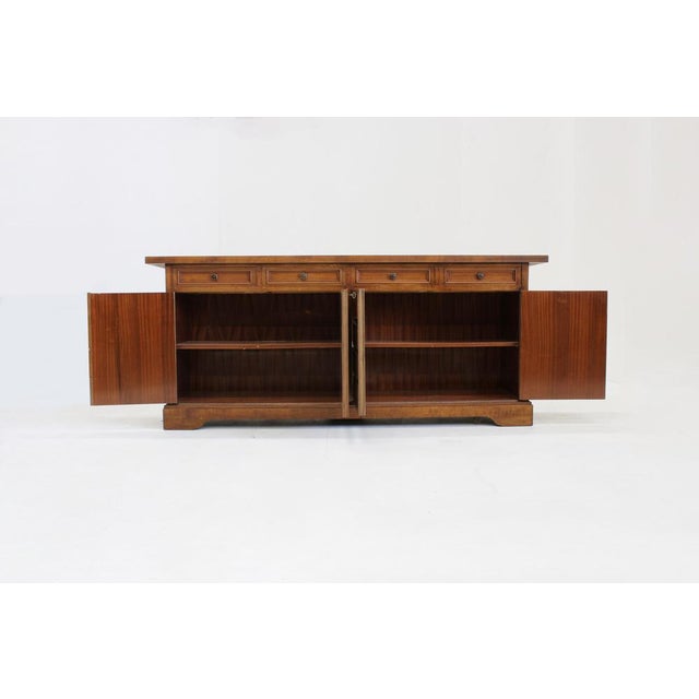 Wood Vintage Italian Brutalist Sideboard, 1960s For Sale - Image 7 of 10