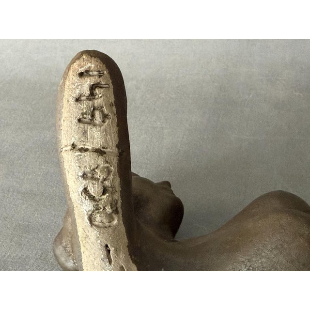 George Zaro Tudzarov, Female Nude, 1996, Raku Ceramic For Sale - Image 6 of 8