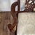 Brown Vintage Irish Chippendale Revival Carved Mahogany Armchair For Sale - Image 8 of 15