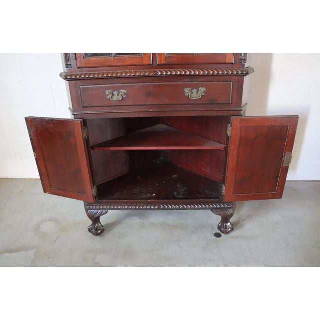 Feldenkrais Continental Corner Cabinet For Sale - Image 10 of 13