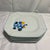 1970s 1970s Mid Century Modern Mod Flower Power Plates by Enesco Made in Japan Set of 4 For Sale - Image 5 of 5