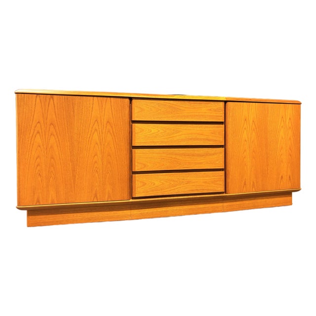 Mid 20th Century Nordic Teak Sideboard, Made in Canada For Sale