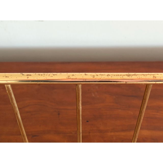1970s Lucite and Brass Magazine, File Holder Holders - A Pair For Sale - Image 9 of 11