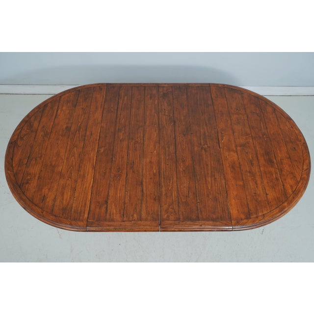 Guy Chaddok Round Distressed Dining Room Table For Sale - Image 16 of 18