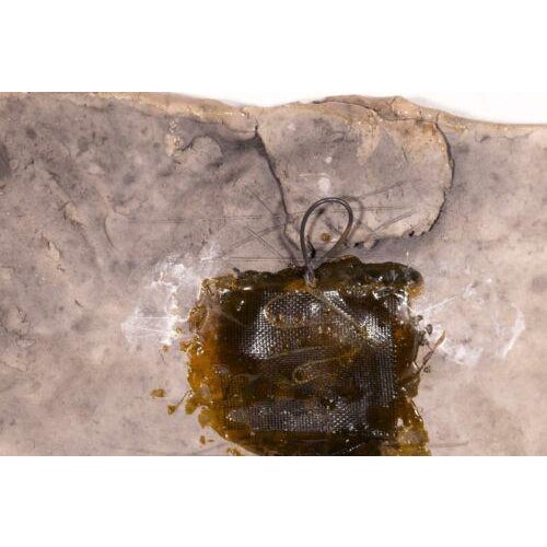 Steven & Susan Kemenyffy Signed Raku Ceramic Hanging Relief Wall Sculpture 1970 For Sale - Image 11 of 12