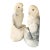 Mid 20th Century Italian Alabaster Parrot Bookends, Hand-Carved Stone Sculptures For Sale