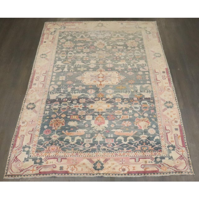 Early 20th Century Indian Larestan Pictorial Carpet - 6'8" x 9'7" For Sale - Image 10 of 10