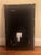 Gold Modern Acrylic and Gold Wall/Vanity Mirror For Sale - Image 8 of 9