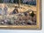 2006 Brian A. Grimm (B. 1968) “Watchful Eye” Original Wildlife Impressionist Oil on Masonite Painting – Rustic Wood Framed For Sale - Image 9 of 12